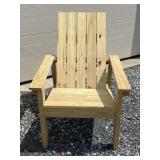 New Crafted Adirondack Style Chair