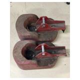 (2) Ultra Vac Lawn Mower Weights