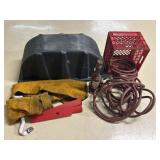 Welding Leathers w/ Bottle Jack & Air Hose