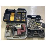 Imported Rotary Hammer w/ Asst. Drill Bits & Dies