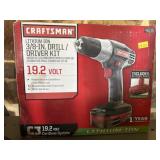 New Craftsman 19.2v Cordless Drill