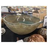 Large Pottery Center Bowl