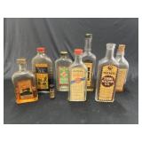 Grouping of Vintage Oil Bottles