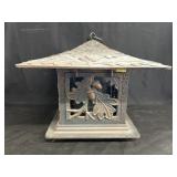 Cast Metal Candle Lantern
