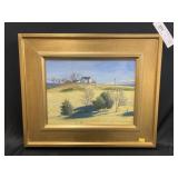 Harold Miller Oil on Board
