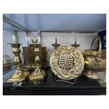 Grouping of Decorative Brasswares