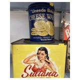 (4) Vintage Biscuit Tins