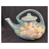 Roseville Clematis Pattern Teapot