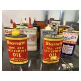 Grouping of Vintage Handy Oilers & Tins
