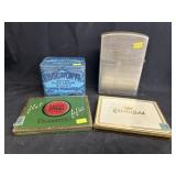 Table Lighter w/ Tobacco Tins