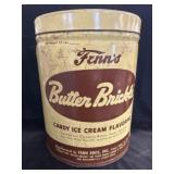 Vintage Butter Brickle Tin