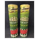 2 Vintage Seed Canisters