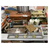 Assortment of Hardware, Hand Tools, & Toolboxes