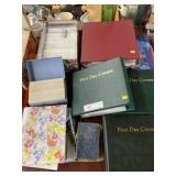 Large Assortment of First Day Covers & Stamps