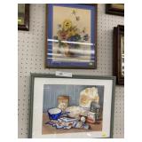 (2) Framed Watercolors