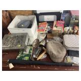 Reference Books, Vintage Hats & Umbrella