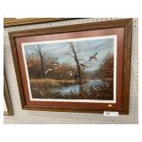 Framed Wood Duck Print