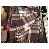 (2) Wool Lap Blankets
