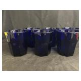 (6) Cobalt Tumblers