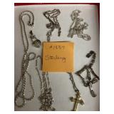 Assort. of Sterling Silver Jewelry