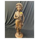 Wood-Carved Figurine