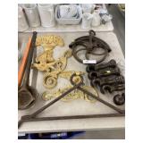 Gambrel Ladles & Pulley