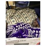 Box of Assorted Textiles