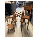 (3) Vintage Pieces of Doll Furniture