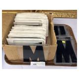 Assort. of 7" Vinyl Letters