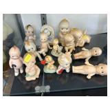 Assort. of Porcelain Kewpie Doll Figurines