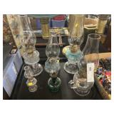 Grouping of Glass Fluid Lights