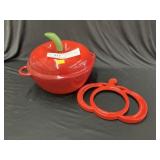 Cast Metal Enameled Roaster