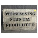 Vintage Steel Stencil