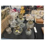 Grouping of Glass Fluid Lights