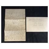 1863 Civil War Letter
