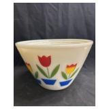 Vintage Fire King Tulip Pattern Nesting Bowl Set