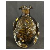 Unsigned Art Glass Vase