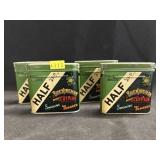 (4) Tobacco Tins