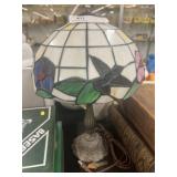Slag Glass Table Light
