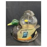 Vintage Duck-Form Gumball Machine