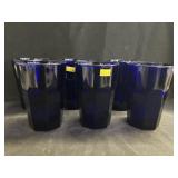 (6) Cobalt Tumblers