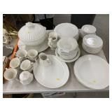 Grouping of Unmarked Dinnerware