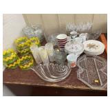 Punch Bowl, Serving Dishes & Chinaware