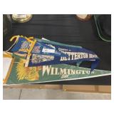 Grouping of Vintage Souvenir Pennants
