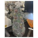 Contemporary  Tinsel Tree
