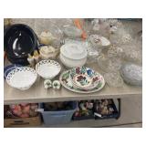 Pattern Glass, Roasting Pan & Chinaware