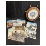Elizabethtown Postcards w/ Advertising Thermometer