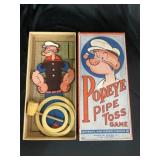 Vintage Popeye Pipe Toss Game