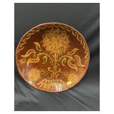 Fultz Redware Plate