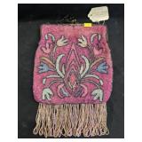 Vintage Glass Beaded Purse